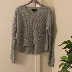 Almost famous crop sweater
